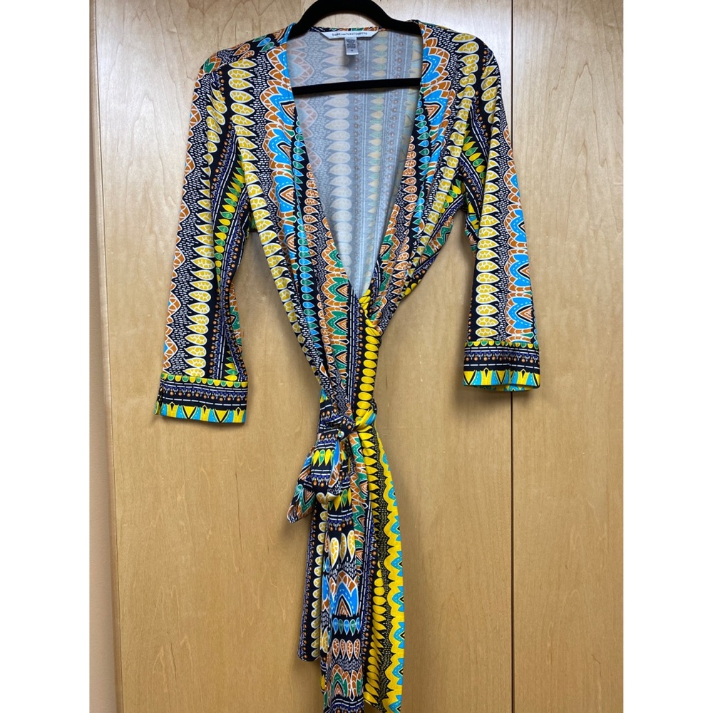 Diane Von Furstenberg wrap dress, Sz 12